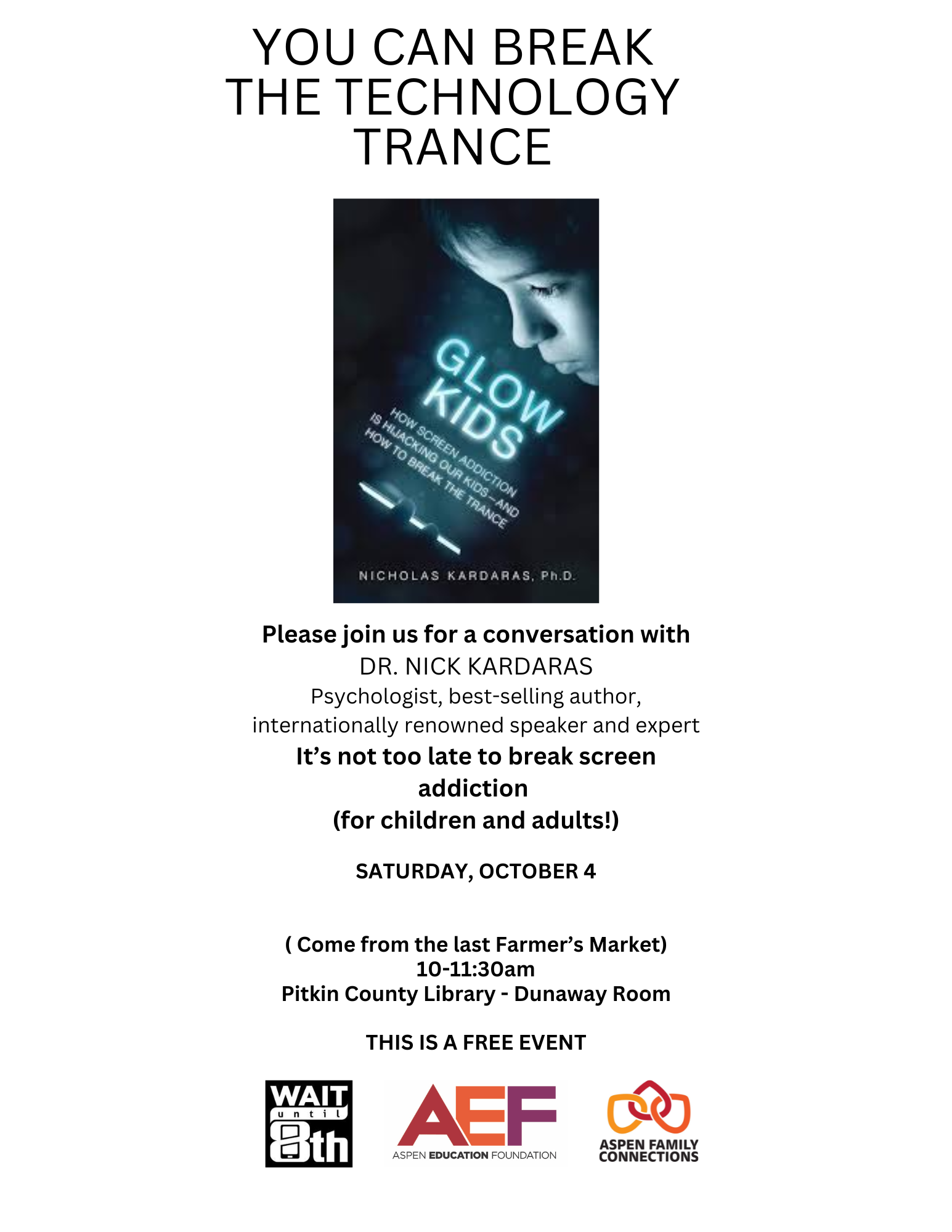 You Can Break the Technology Trance